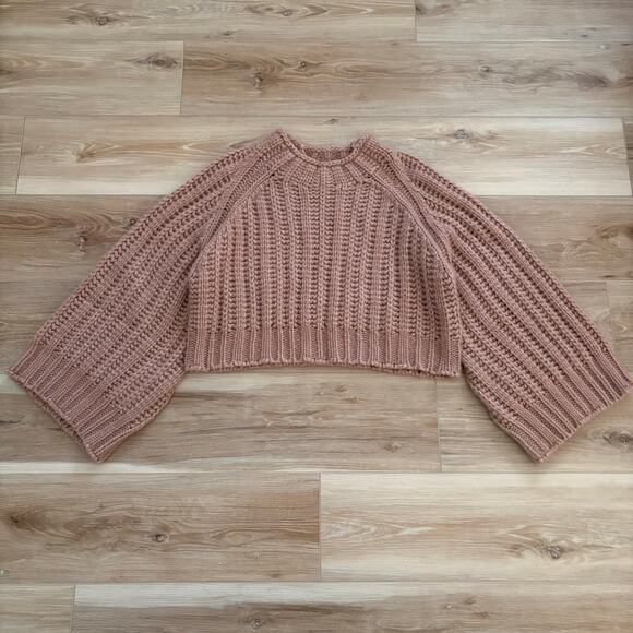 Iris von Arnim Dahlia Cashmere-Silk Blend Sweater Rosewood S